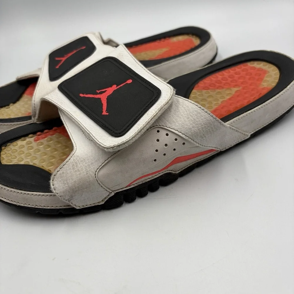Jordan Hydro IV Slides Size 12 Slide Sandals Comfy 630752-120 Basketball Sports‎